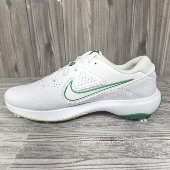 Nike Victory Pro 3 Wide Fit Golf Shoes White/GreenDX9028-103 Men\'s Size10.5 NEW main image 12